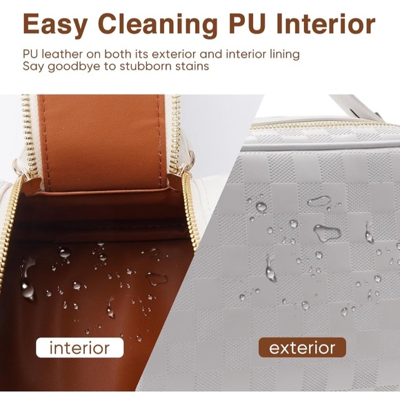 Large Travel Toiletry Bag with Cosmetic Bag - Picture 4 of 7